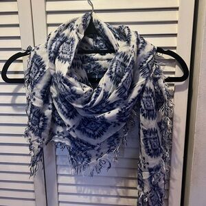 Shibori  ( japanese tie dye )  scarf